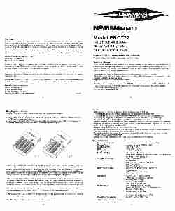 Lenmar Enterprises Automobile Accessories PRO722-page_pdf